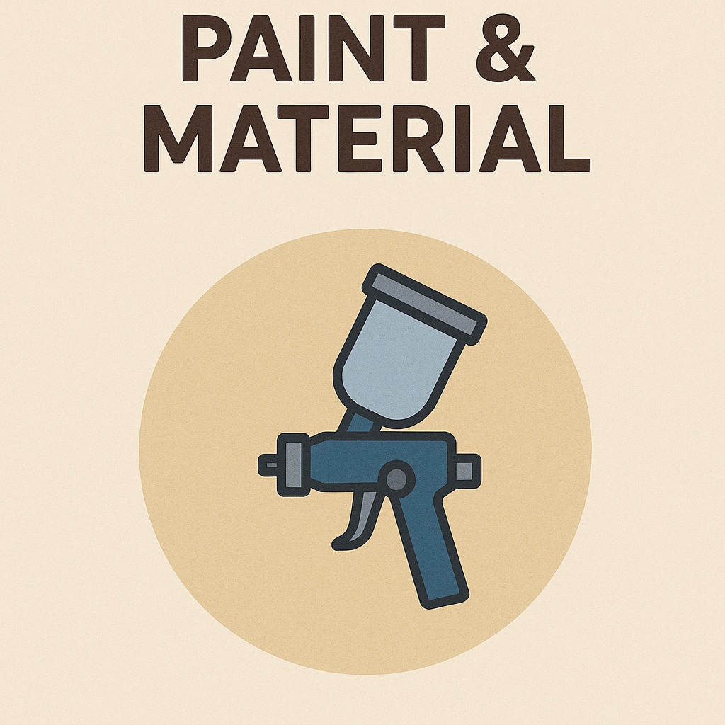 Car Paint Job and Material Cost